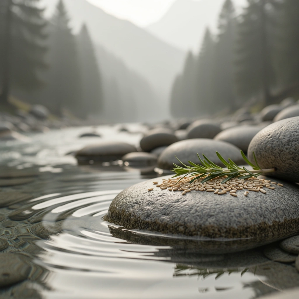 Klares Bergwasser