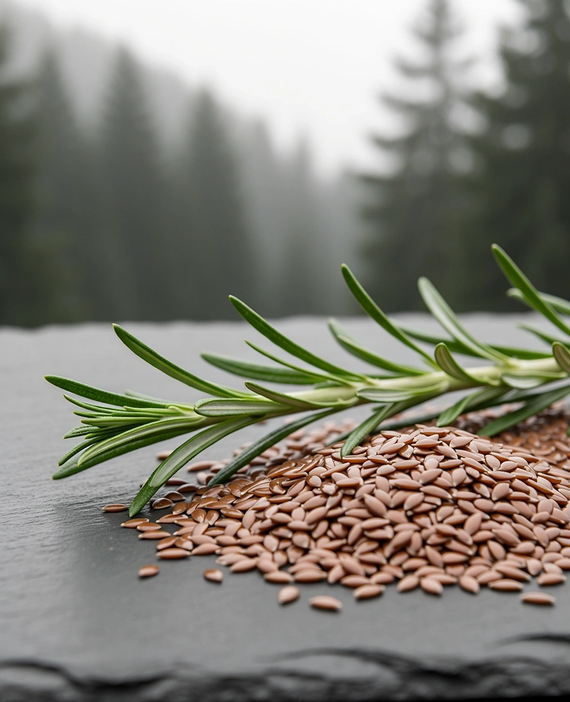 Minimalistische botanische Komposition